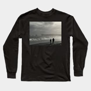 Black Sand Beach Long Sleeve T-Shirt